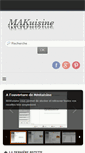 Mobile Screenshot of makuisine.com